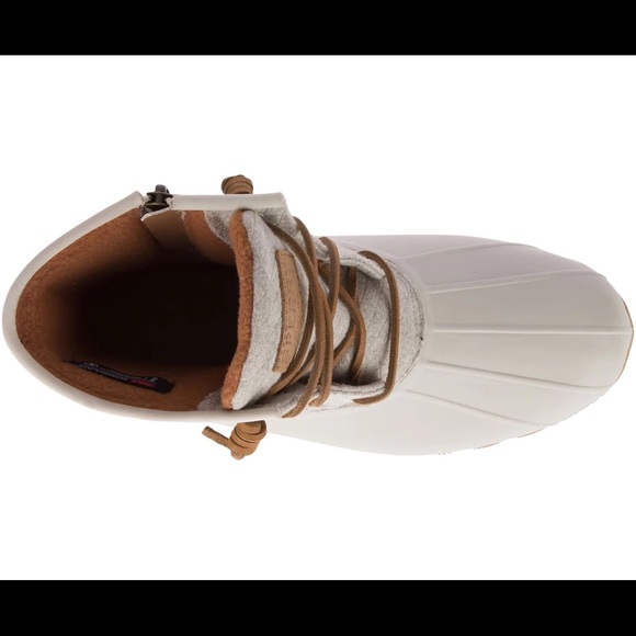 NWT Sperry Saltwater Wool Embossed Duck Boot - Picture 5 of 7